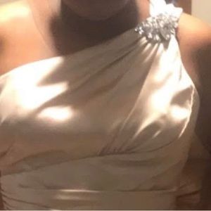 Gently once worn gold gown